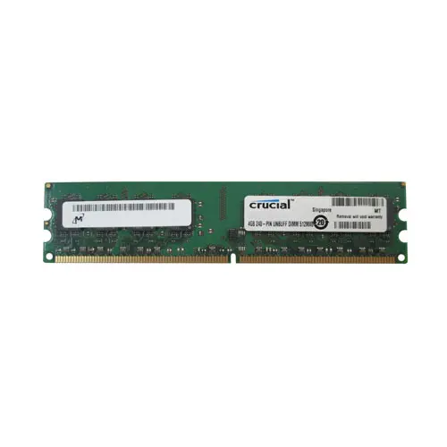 CT637904 - Crucial 4GB DDR2-667MHz PC2-5300 ECC DIMM Memory upgrade