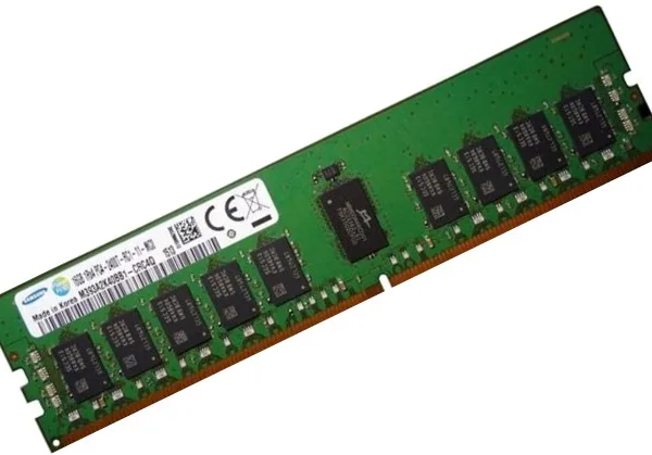 M393A2K40BB1-CRC4Q - Samsung 16GB DDR4-2400MHz PC4-19200 ECC Registered CL17 288-Pin DIMM 1.2V Single Rank Memory Module