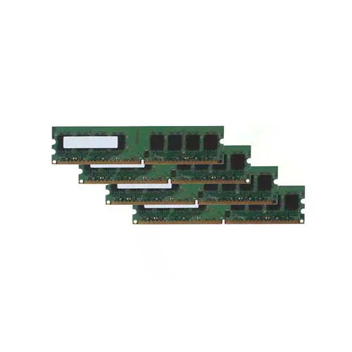 PB343AVR - HP 1GB (4 x 256MB) DDR2-433MHz non-ECC Unbuffered CL4 240-Pin DIMM 1.8V Memory Module