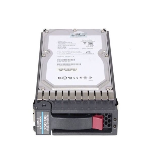 458930-B21 HP 750GB 7.2K RPM SATA 3GBPS Hot Swap Internal Hard Drive | Refurbished