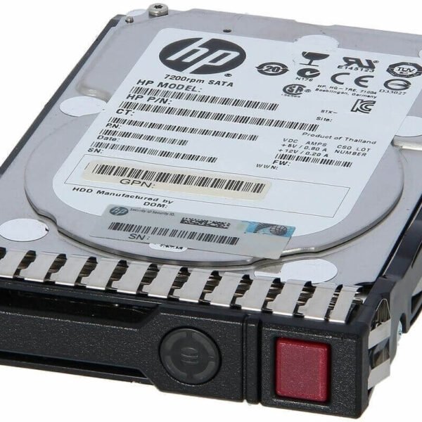 820193-001 HPE 2TB 7.2K RPM 3.5inch LFF SATA 6GBPS Midline Internal Hard Drive. New Bulk Pack.