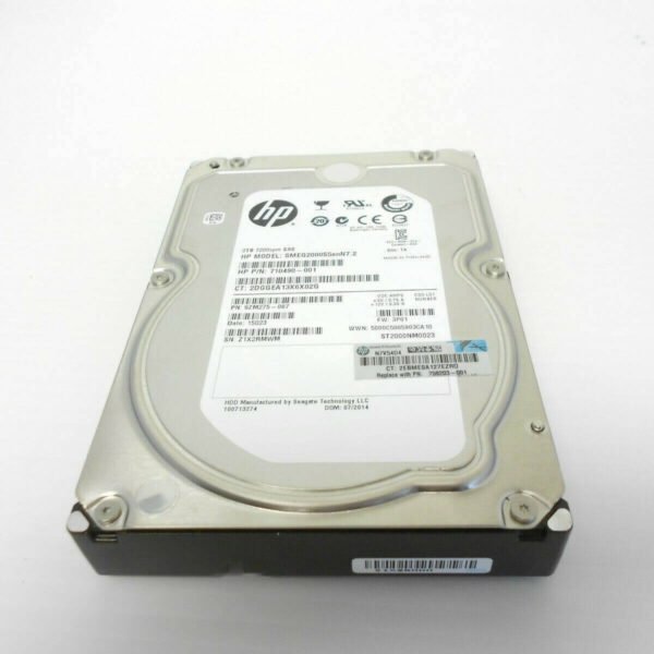 698695-001 HP 2TB 7.2K RPM Midline SAS 6GBPS Hard Drive | New Bulk Pack
