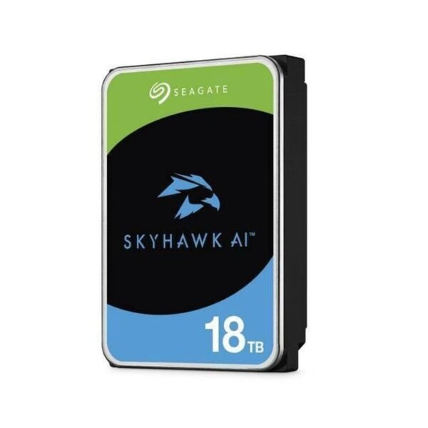 Seagate 3BS101-300 18TB 7.2K RPM SATA 6GBPS HDD Skyhawk AI 256MB Buffer Internal 512e | Brand New 3 Years Warranty