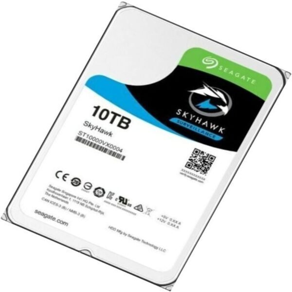Seagate ST10000VX0004 10TB 7.2K RPM SATA-6GBPS SSD Skyhawk Surveillance 256MB | Refurbished