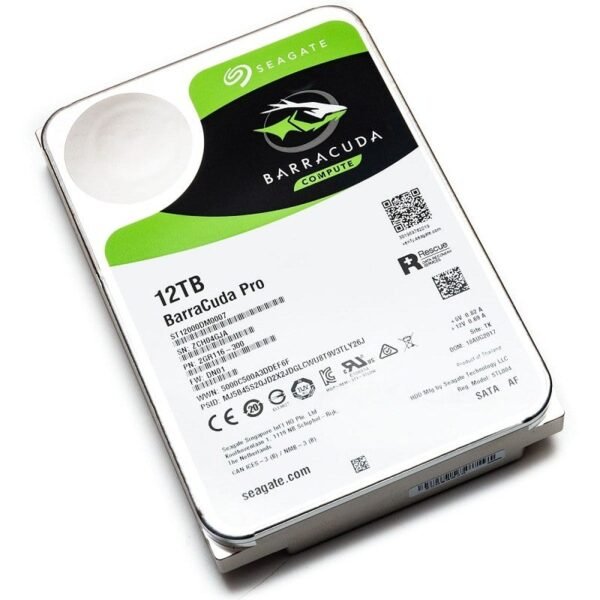 Seagate ST12000DM0007 Hard Disk Drive 12TB 7.2K RPM SATA-6GBPS 256MB 512E | Refurbished