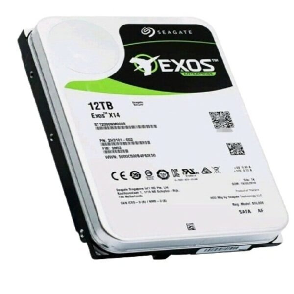Seagate ST12000NM0038 12TB 7.2K RPM HDD SAS-12GBPS Enterprise | New Bulk Pack