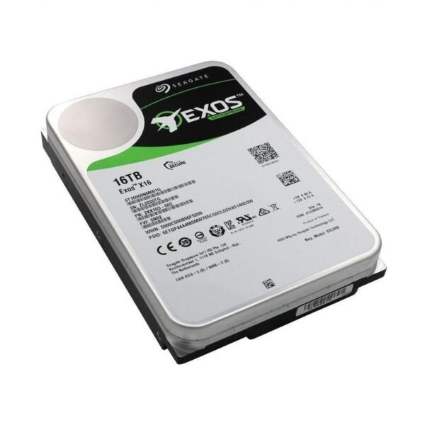 Seagate ST16000NM007G 16TB 7.2K RPM SAS 12GBPS 256MB Cache Enterprise Hard Drive | Refurbished