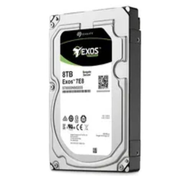 Seagate Exos 7E8 ST8000NM002B 8TB 7.2K RPM 256MB Cache SATA 6.0Gb/s  Internal Hard Drive Bare Drive | Refurbished