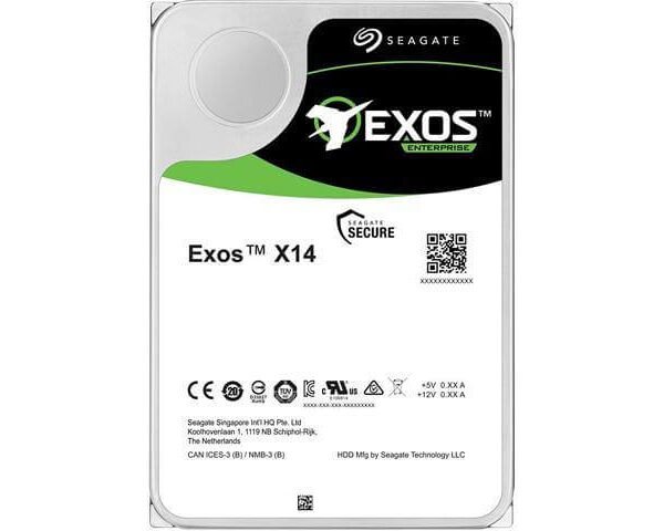 Seagate ST10000NM0608 SAS 12GBPS Exos X14 10TB 7.2K RPM 256MB Internal Hard Drive | New Sealed 3 Years Seagate Warranty