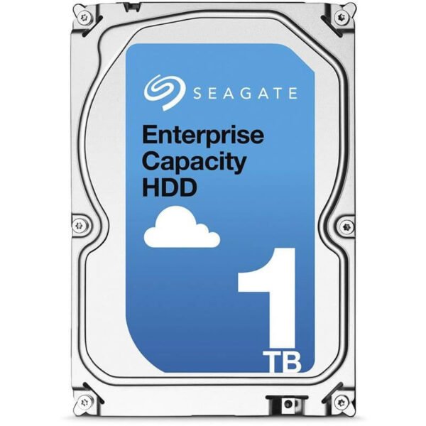 Seagate ST1000NM0008 Enterprise 1TB 7.2K RPM SATA 6GBPS 128MB Cache 512n 3.5inch Internal Hard Drive. Refurbished.
