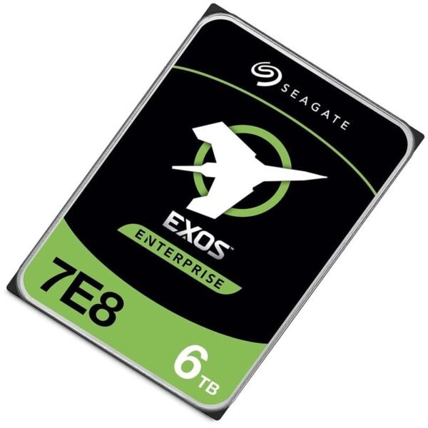 Seagate ST6000NM023A Exos 7e8 6TB 7.2K RPM SATA 6GBPS Hard Drive 256 MB Buffer Sed 512e Internal For Servers | Brand New